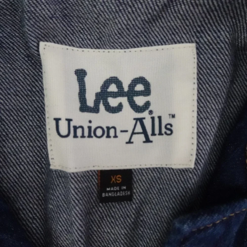 Lee Modern Union All Jumpsuit Women's Size XS Coveralls Blue Denim One Piece - Picture 10 of 13